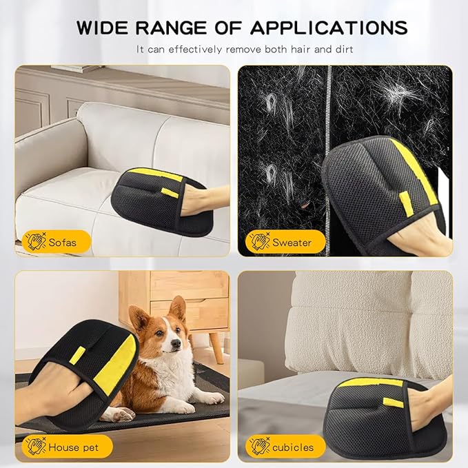 Electrostatic Pet Hair Removal Gloves