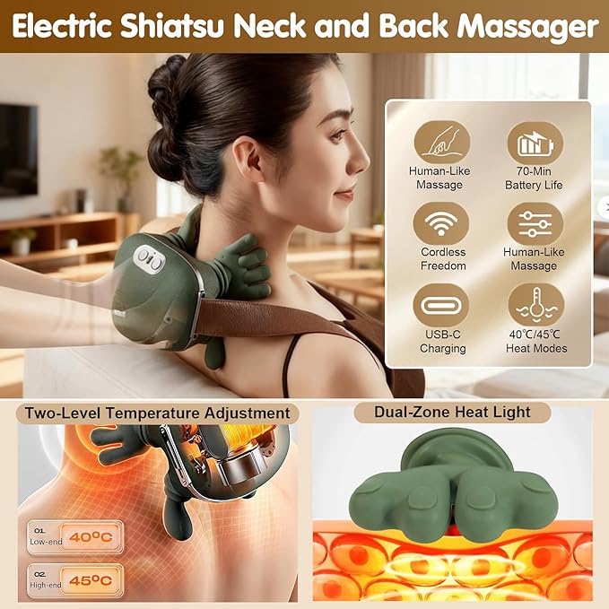 Siasoo Heated Neck Massager